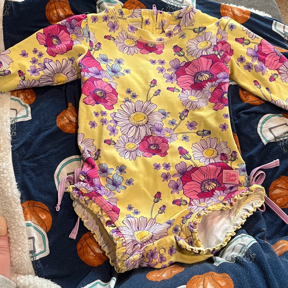 B 3   Ruffle Butts Rash Guard